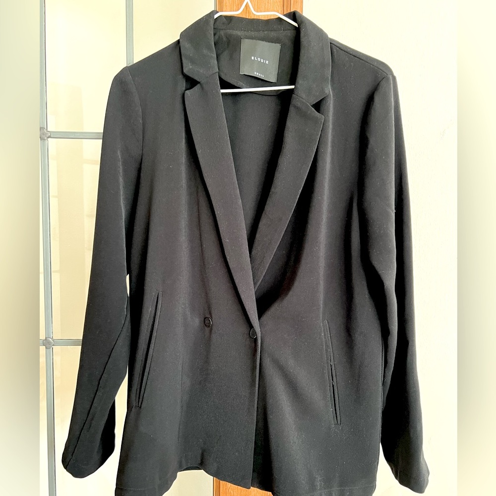 ELODIE Soft black blazer SIZE S